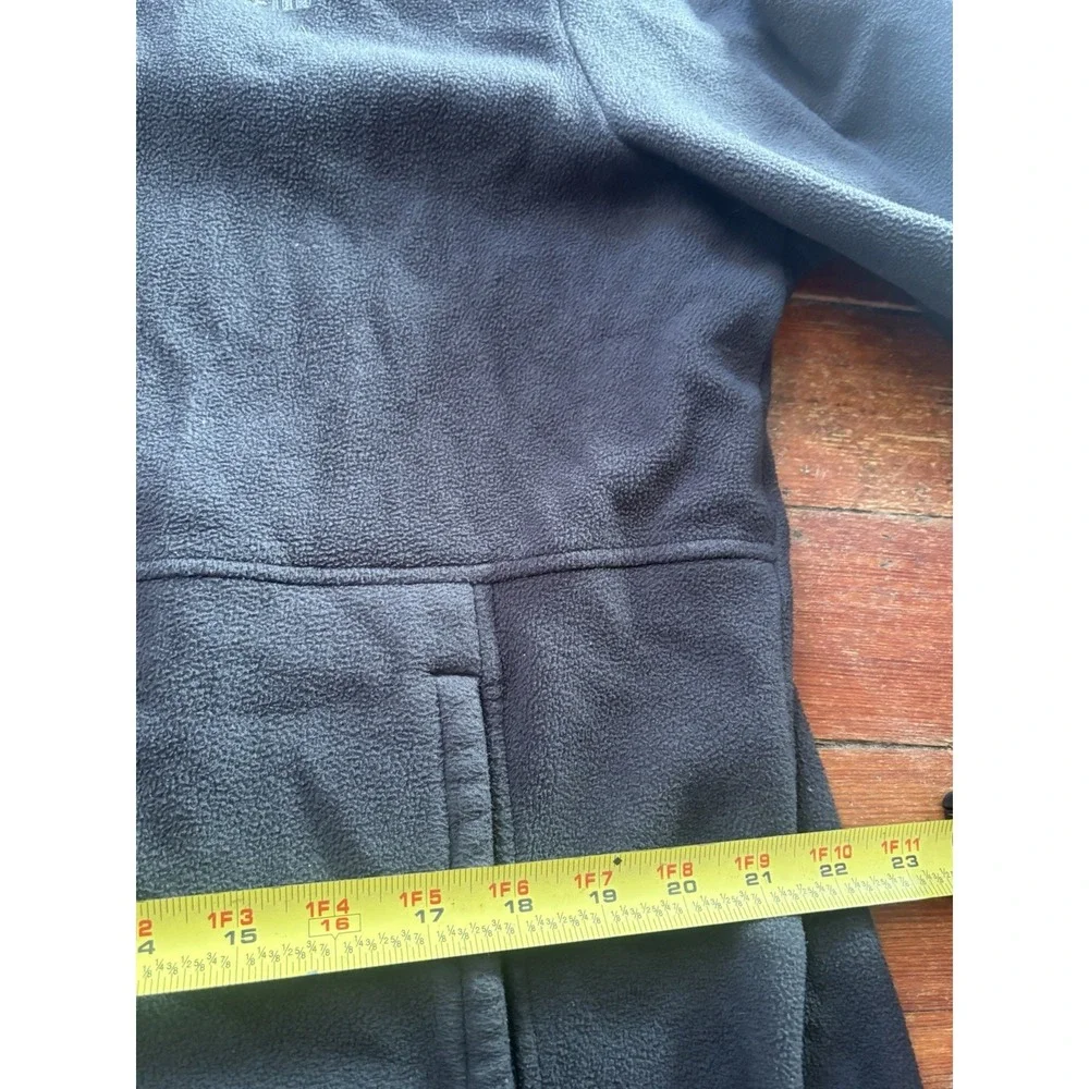 The North Face Full Zip Hoodie Mens XL Black Embroidered Logo Activewear Casual